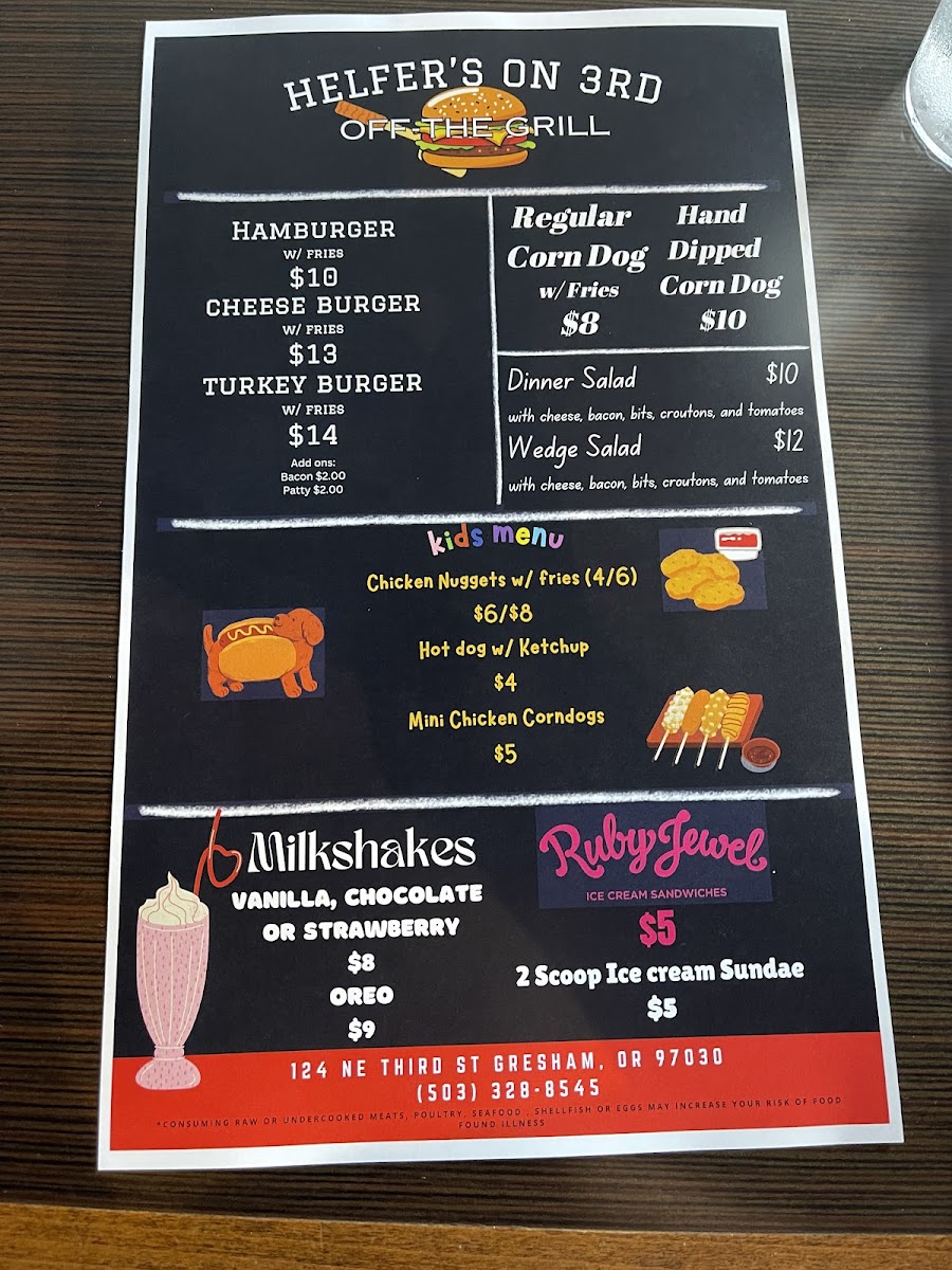 Banner Helfer's On 3Rd 03